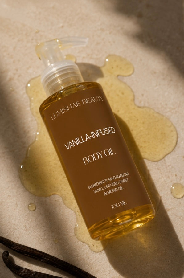 Vanilla Bean Infused Body Oil